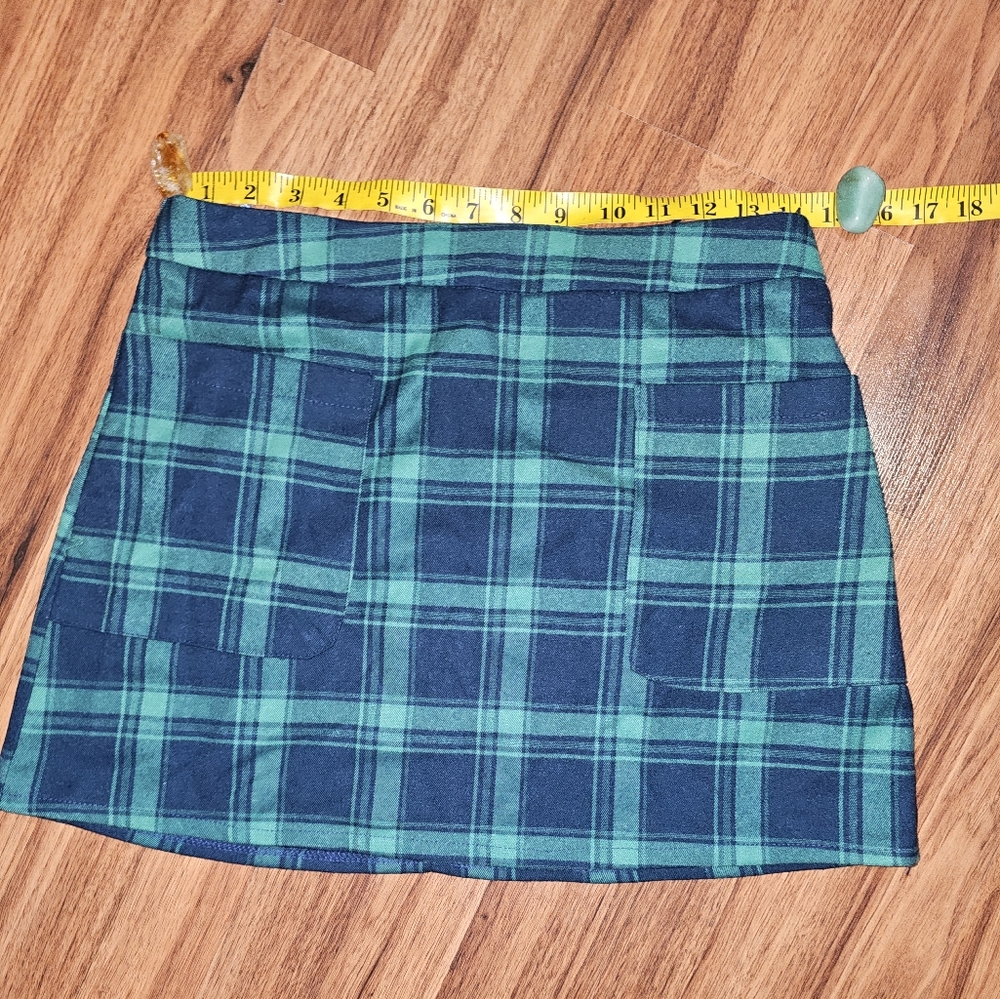 Plaid Mini Skirt